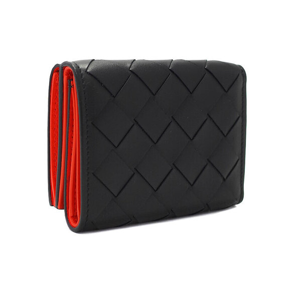 Bottega Veneta Intrecciato Tri Fold Flap Wallet - Picture 2 of 5